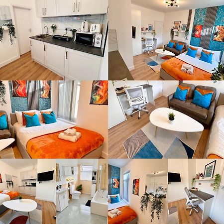 R4 Luxury Studio En-Suite Room In Harborne Lane By Queen Elizabeth Hospital Birmingham Bagian luar foto